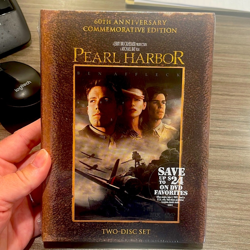 NWT Pearl Harbor Move Two disc set